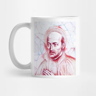 Ignatius of Loyola Portrait | Ignatius of Loyola Artwork | Line Art Mug